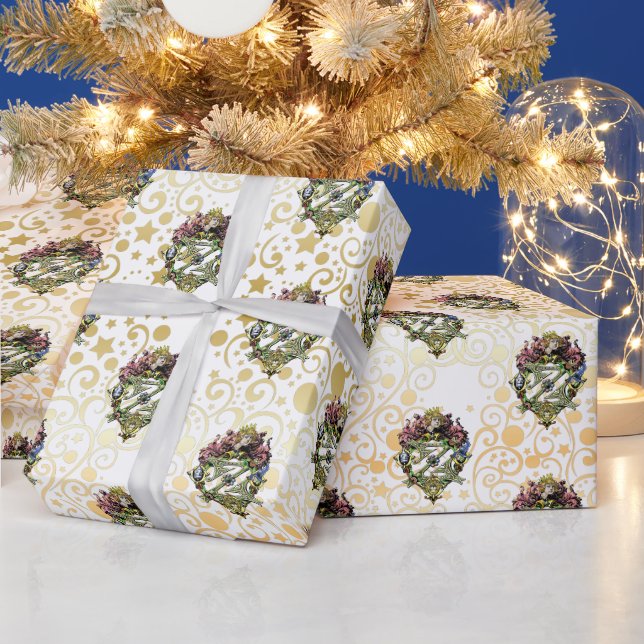 Papel De Presente Natal Clássico do Mágico de Oz (Feriados)