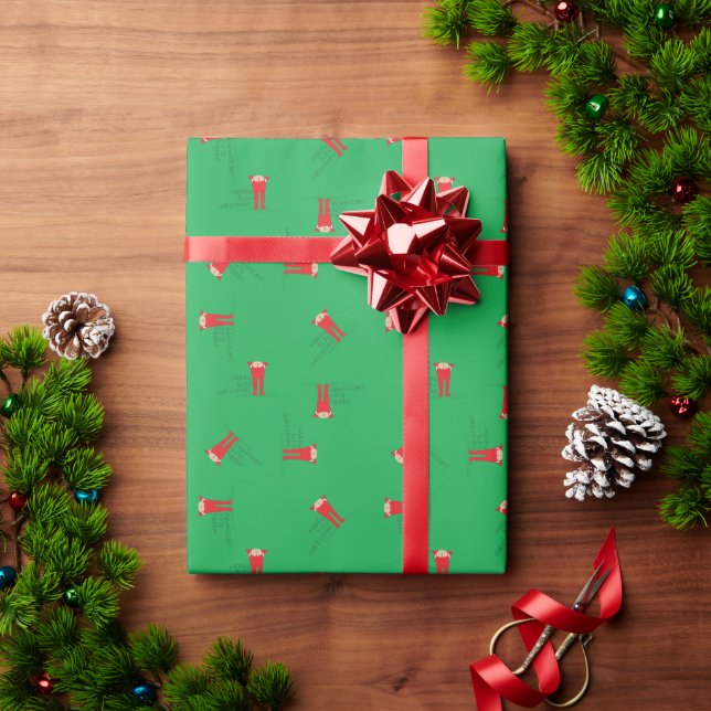 Papel De Presente Natal da Lua do Elfo'n Elfo (Presente de Natal)
