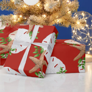 Papel De Presente Natal da Praia da Terra Grande