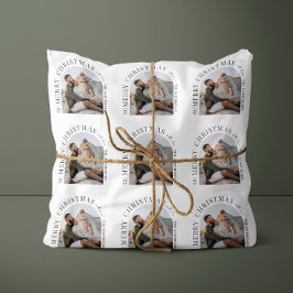 Papel De Presente Natal da tipografia moderna