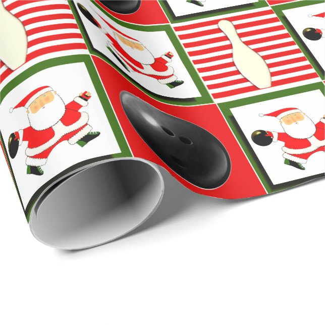 Papel De Presente Natal de Boliche (Ponta do rolo)