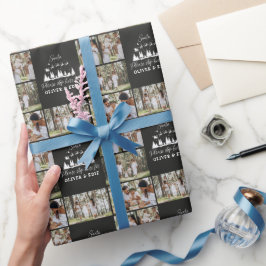 Papel De Presente Natal de multiPapais noeis negras modernos