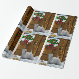 Papel De Presente Natal de Sealyham Terrier