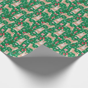 Papel De Presente Natal de Shiba Inu