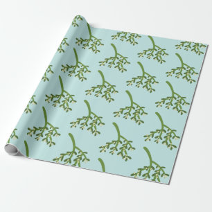 Papel De Presente Natal de visco