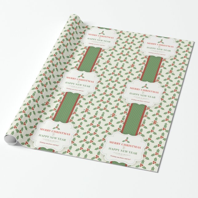 Papel De Presente Natal decorativo (Desenrolado)