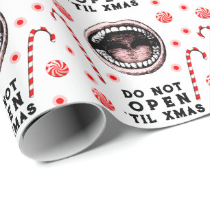 Papel De Presente Natal dental