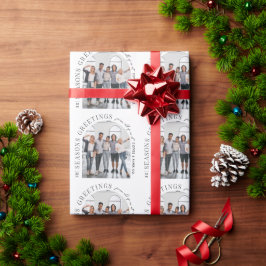 Papel De Presente Natal do Business Modern Arch