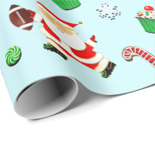 Papel De Presente Natal do futebol
