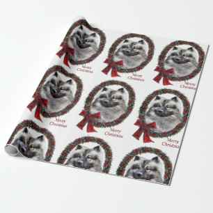 Papel De Presente Natal do Keeshond
