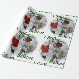 Papel De Presente Natal do Ponteiro de Curta-Metragem Alemão