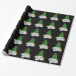 Papel De Presente Natal do Westie<br><div class="desc">O Westie está pronto para ser o ajudante do Papai Noel nesta temporada. Ouvindo as sinetas do trenó numa noite de inverno fresca, e desejando um Feliz Natal neste desenho de enfeite azul criado a partir da minha arte original. Venha visitar Maggie Ross Westies para ver todos os nossos mais...</div>
