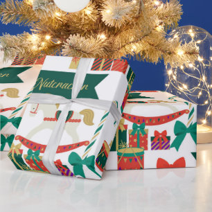 Papel De Presente Natal dos Brinquedos Festivos Festivos