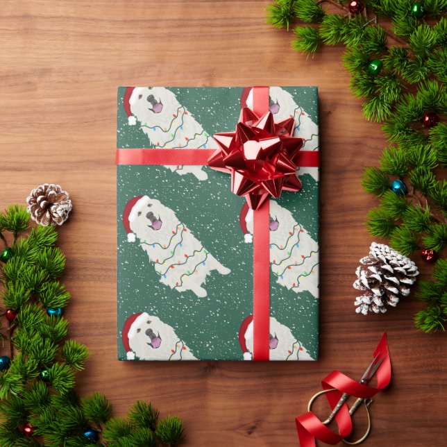 Papel De Presente Natal dos Pirenéus excelentes (Presente de Natal)