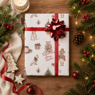 Papel De Presente Natal Down Under Animais Australianos