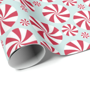Papel De Presente Natal e feriado dos doces do redemoinho do