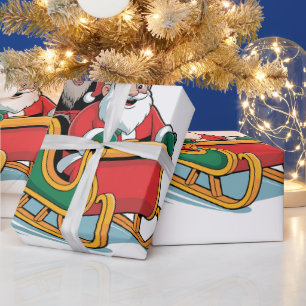 Papel De Presente Natal e Krampus Malvado Escuro Natal Terror Xmas 