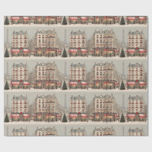 Papel De Presente Natal em Paris
