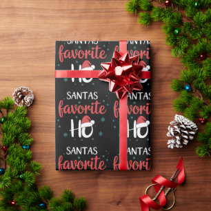 Papel De Presente Natal Favorito de Papai Noel Correspondente às Fes