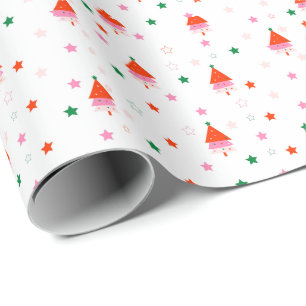 Papel De Presente Natal Festivo