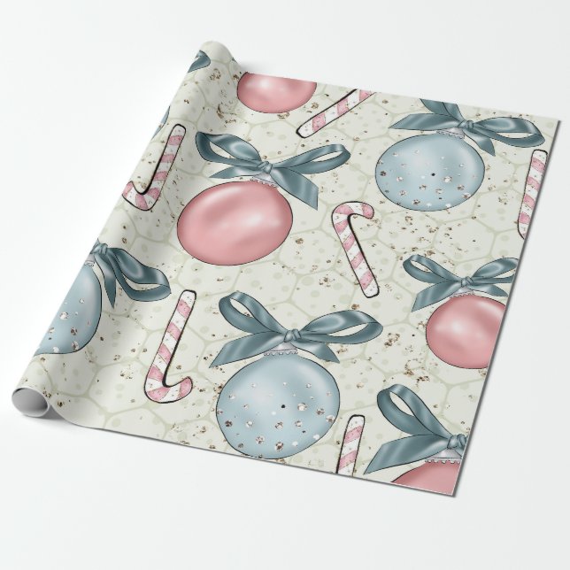 Papel De Presente Natal festivo (Desenrolado)