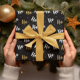 Papel De Presente Natal Ho Ho Ho Ho | Feriados