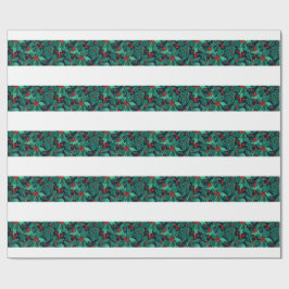Papel De Presente Natal Holly