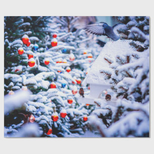 Papel De Presente Natal Idyll incrível