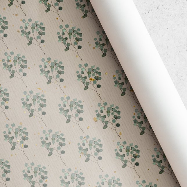Papel De Presente Natal Laurustino Rústico Vintage (Criador carregado)