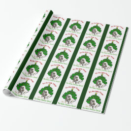 Papel De Presente Natal Lhasa Apso