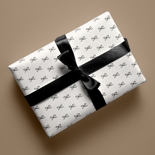 Papel De Presente Natal mínimo moderno e simples do padrão do Arco