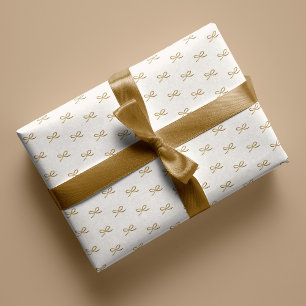 Papel De Presente Natal mínimo moderno e simples do padrão do Arco