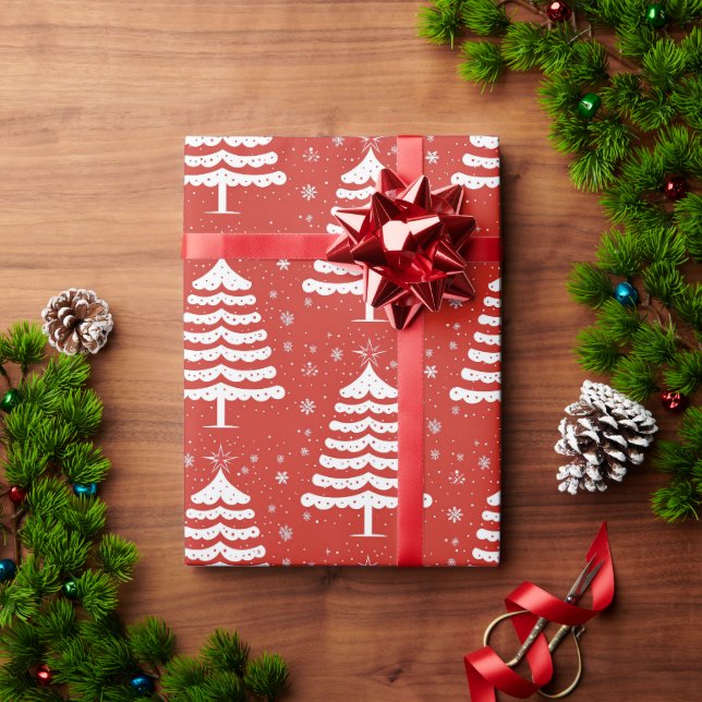 Papel De Presente Natal moderno (Presente de Natal)