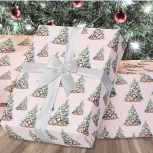 Papel De Presente Natal na Praia