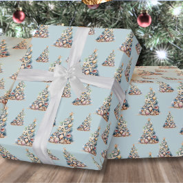 Papel De Presente Natal na Praia