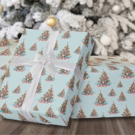 Papel De Presente Natal na Praia