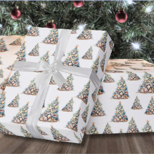 Papel De Presente Natal na Praia