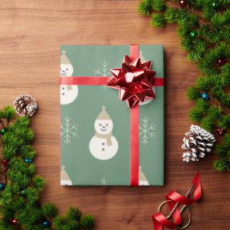 Papel De Presente Natal Nórdico