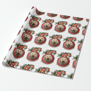 Papel De Presente Natal - plataforma os salões - GoldenDoodles