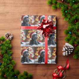 Papel De Presente Natal - Terrier on fur