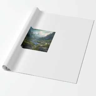 Papel De Presente Natureza 21.