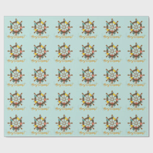 Papel De Presente Náutico de Cruzeiro de Natal