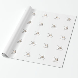 Papel De Presente Nazca Hummingbird Geoglyph Newsprint