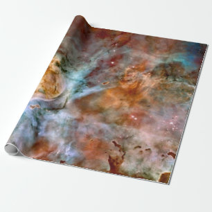 Papel De Presente Nebulosa Carina NASA Telescópio Hubble Foto Espaci