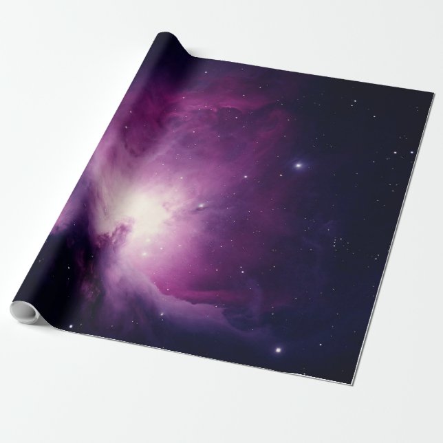Papel De Presente nebulosa de oriões de MILKY WAY GALAXY (Desenrolado)