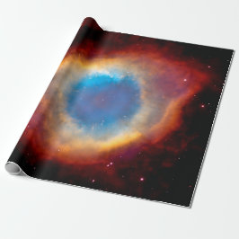 Papel De Presente Nebulosa Planetária Hélice NGC 7293 - Olho de Deus