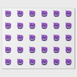 Papel De Presente Neon ATOMIVRA