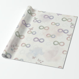 Papel De Presente Neurodivergent Infinity Symbol | Autism ADHD Pride