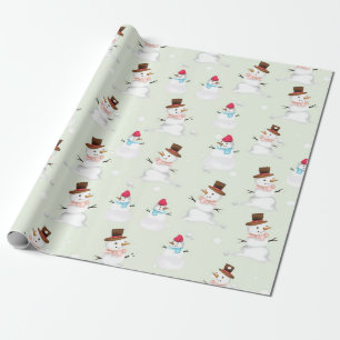 Papel De Presente Neve jogada no dia de inverno