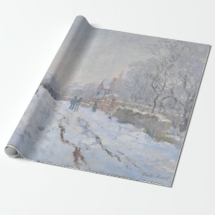 Papel De Presente Neve na Argentina (por Claude Monet)